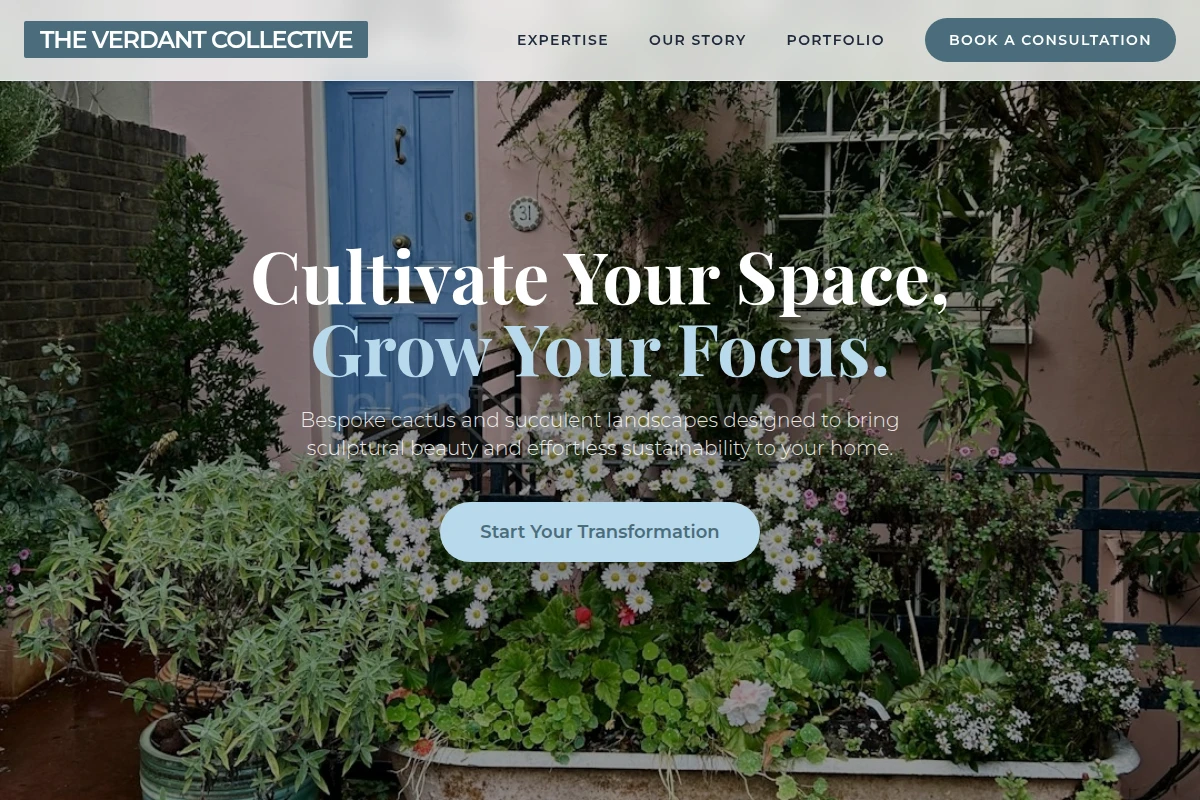 Cactus Garden Design
