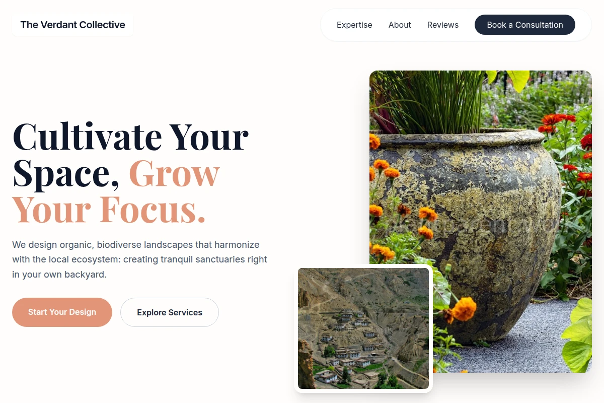 Organic Garden Design