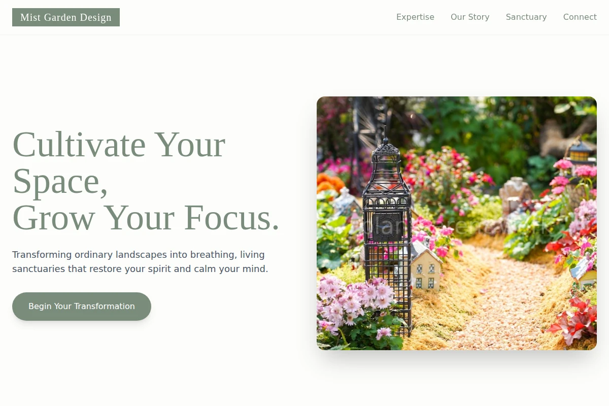 Mist Garden Design