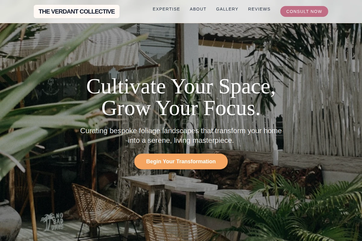Foliage Garden Design