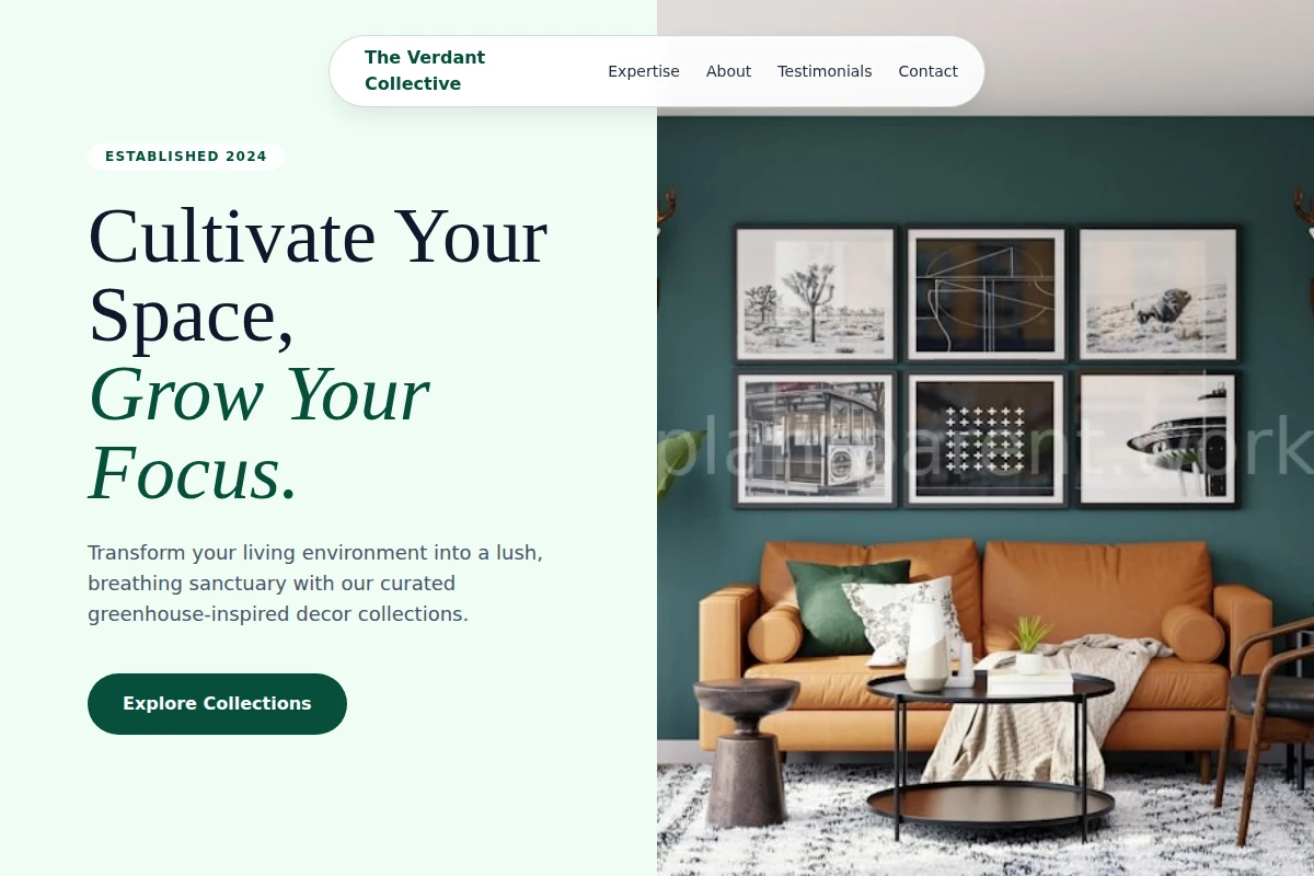 Greenhouse Home Decor