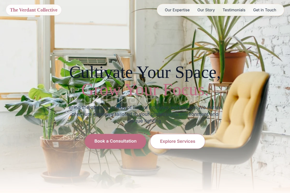 Canopy Office Plants